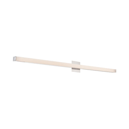 Sabre LED Bath Vanity Light in Brushed Aluminum (48-Inch).