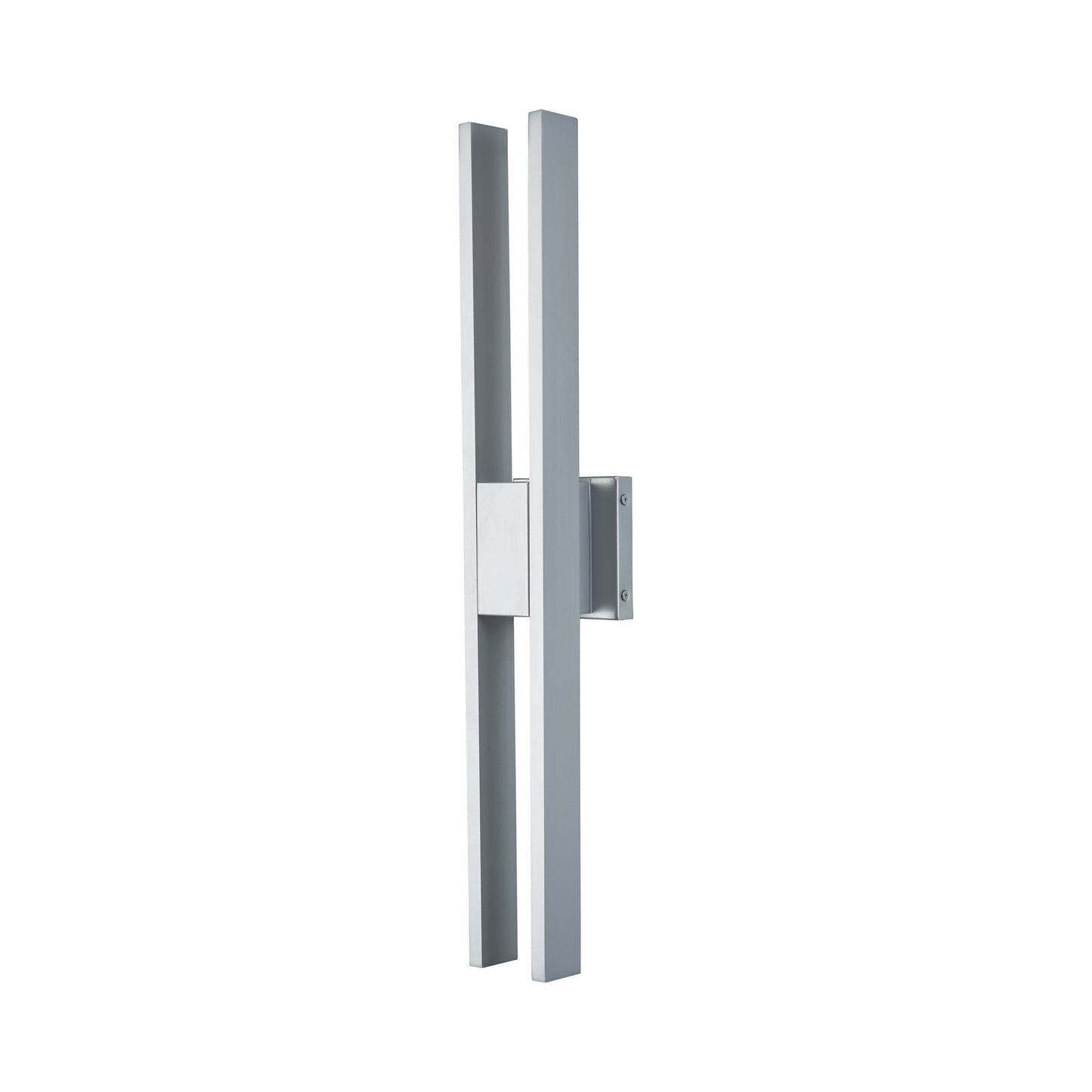 Slate Outdoor LED Wall Light in Silica (27.7-Inch).
