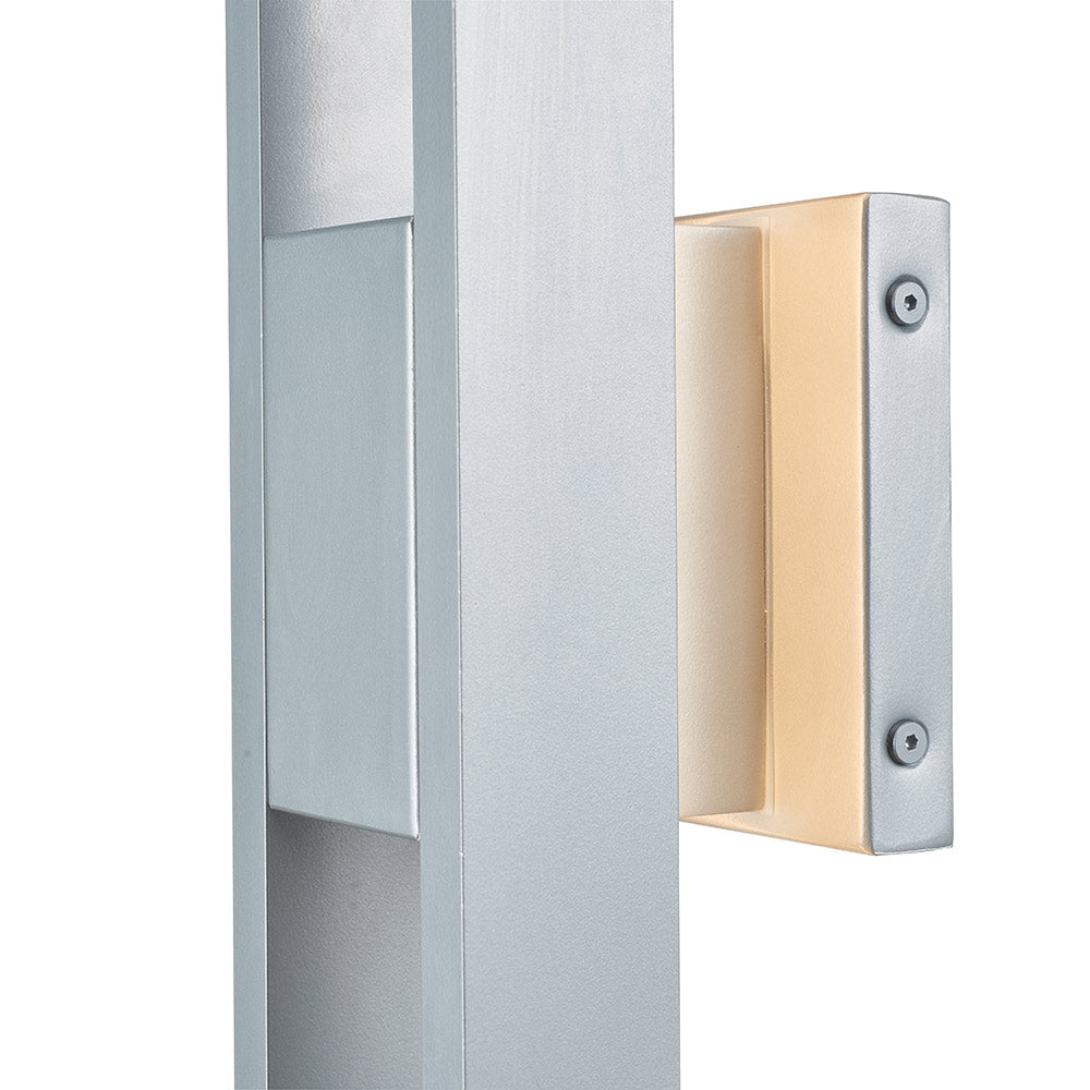 Slate Outdoor LED Wall Light in Detail.