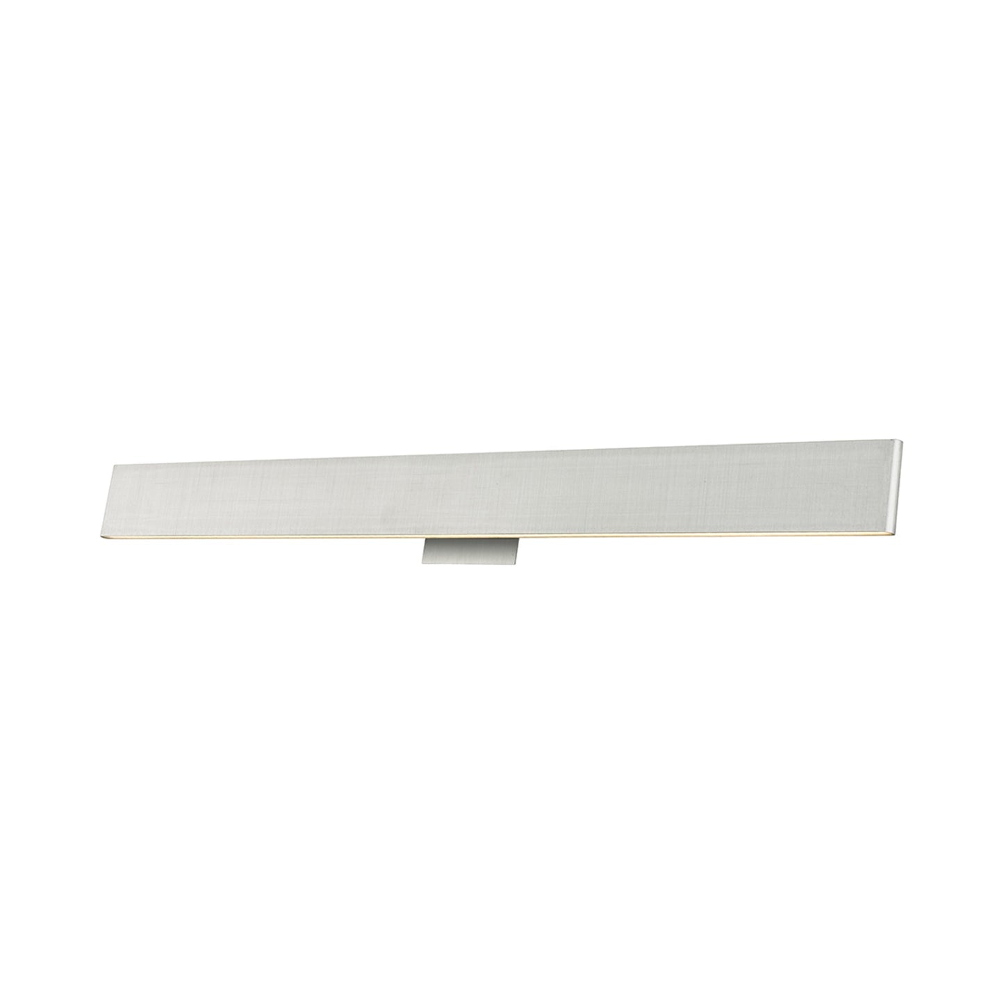 Slim LED Bath Vanity Light in Brushed Aluminum (36-Inch).