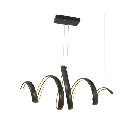 Sling Linear LED Pendant Light in Detail.