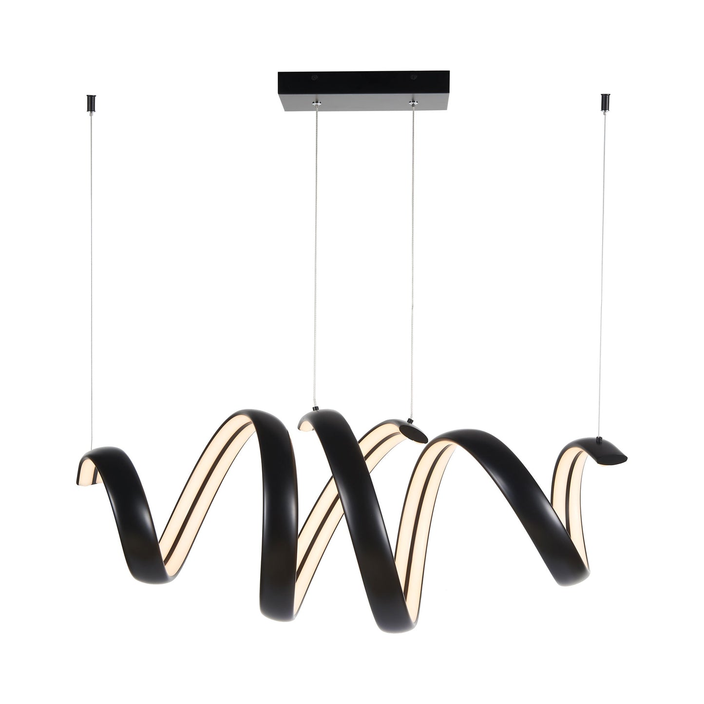 Sling Linear LED Pendant Light in Detail.