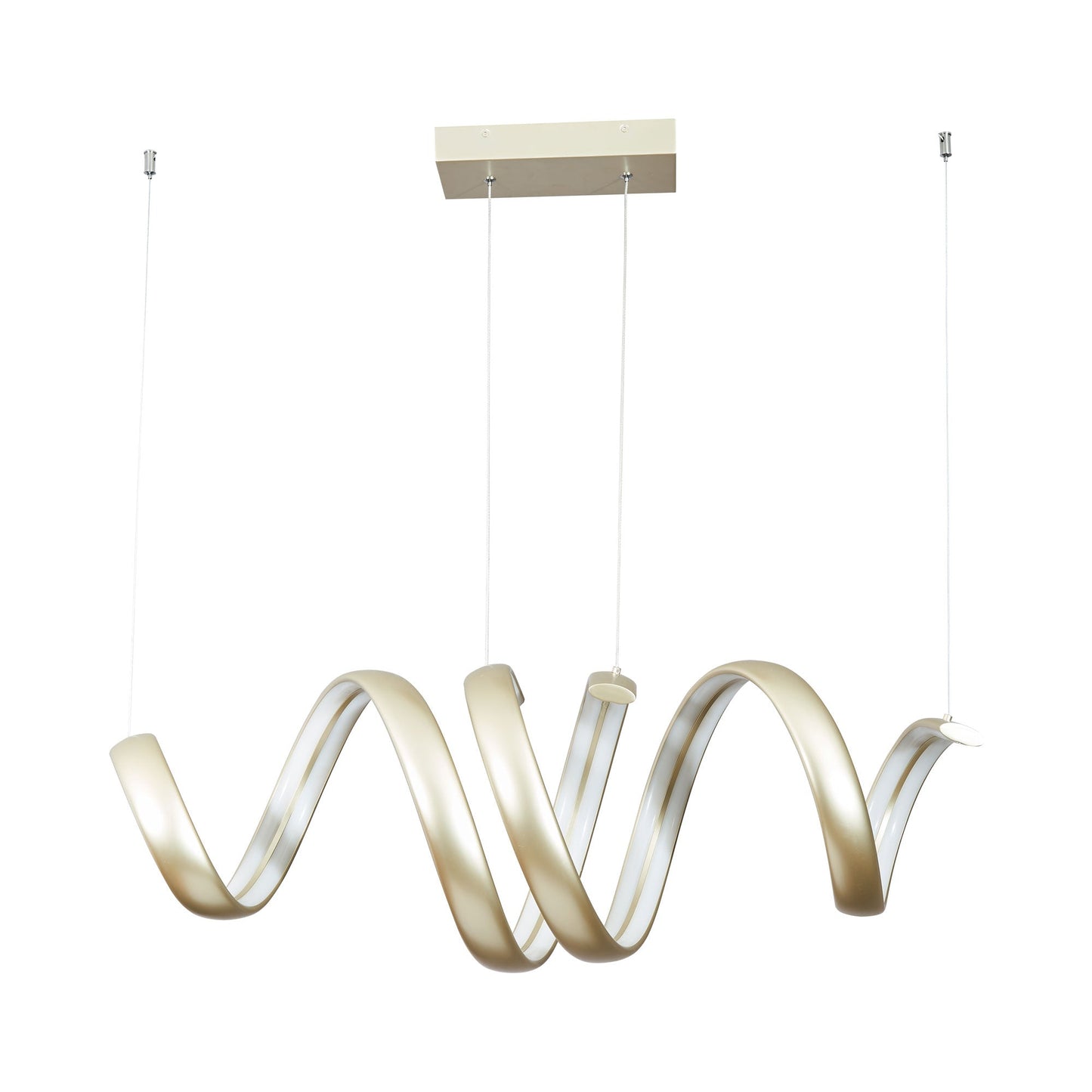 Sling Linear LED Pendant Light in Detail.