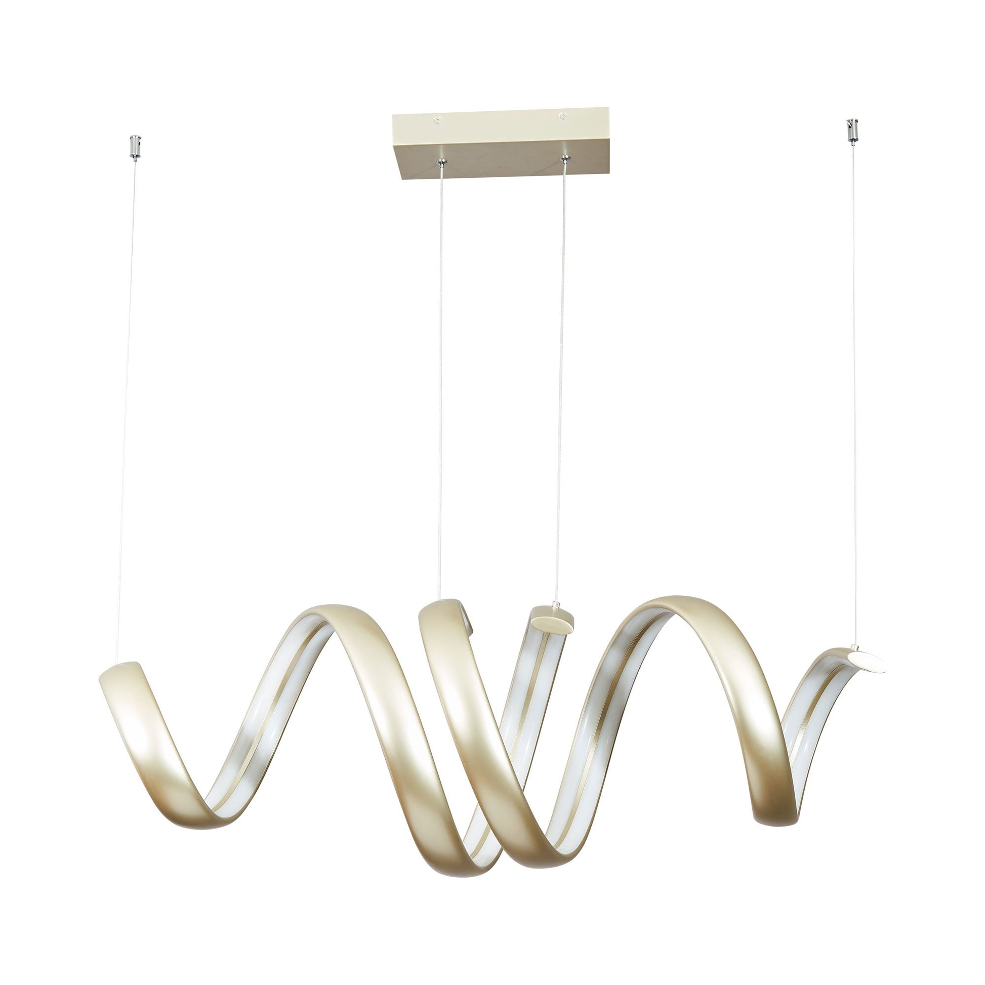 Sling Linear LED Pendant Light in Detail.