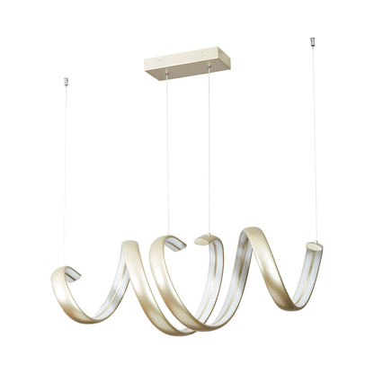Sling Linear LED Pendant Light in Detail.