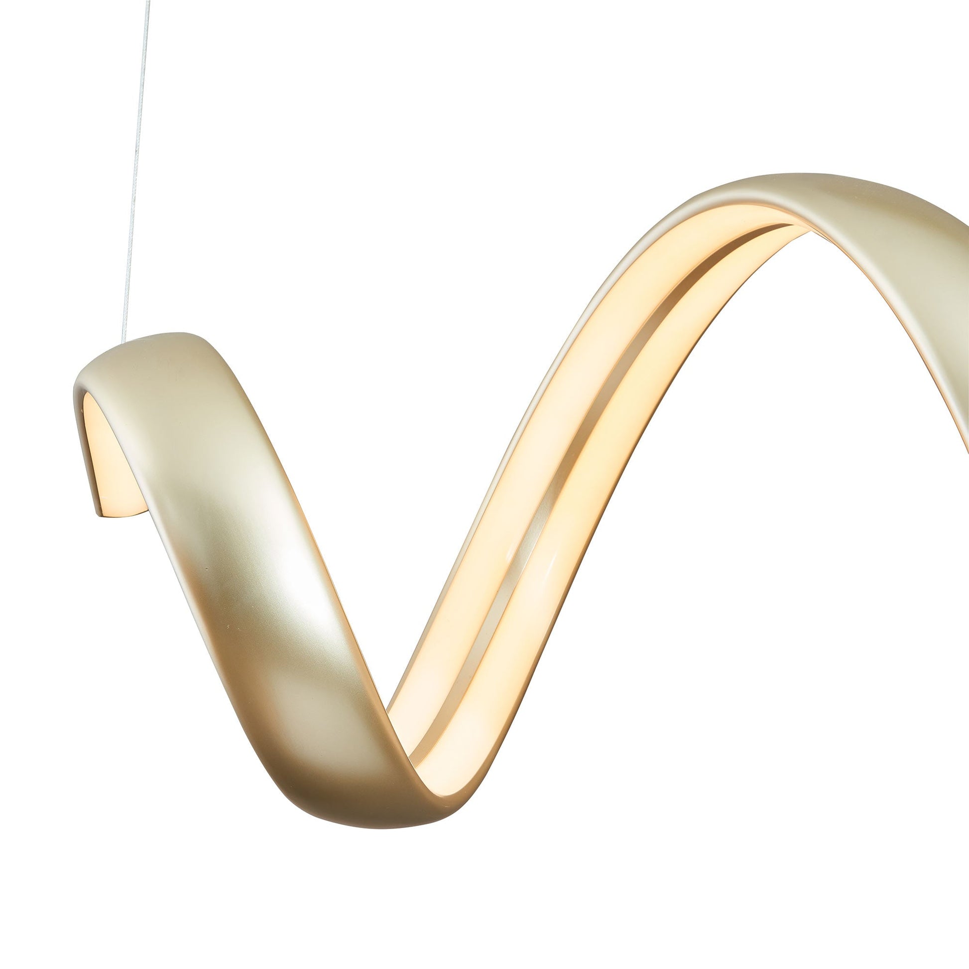 Sling Linear LED Pendant Light in Detail.