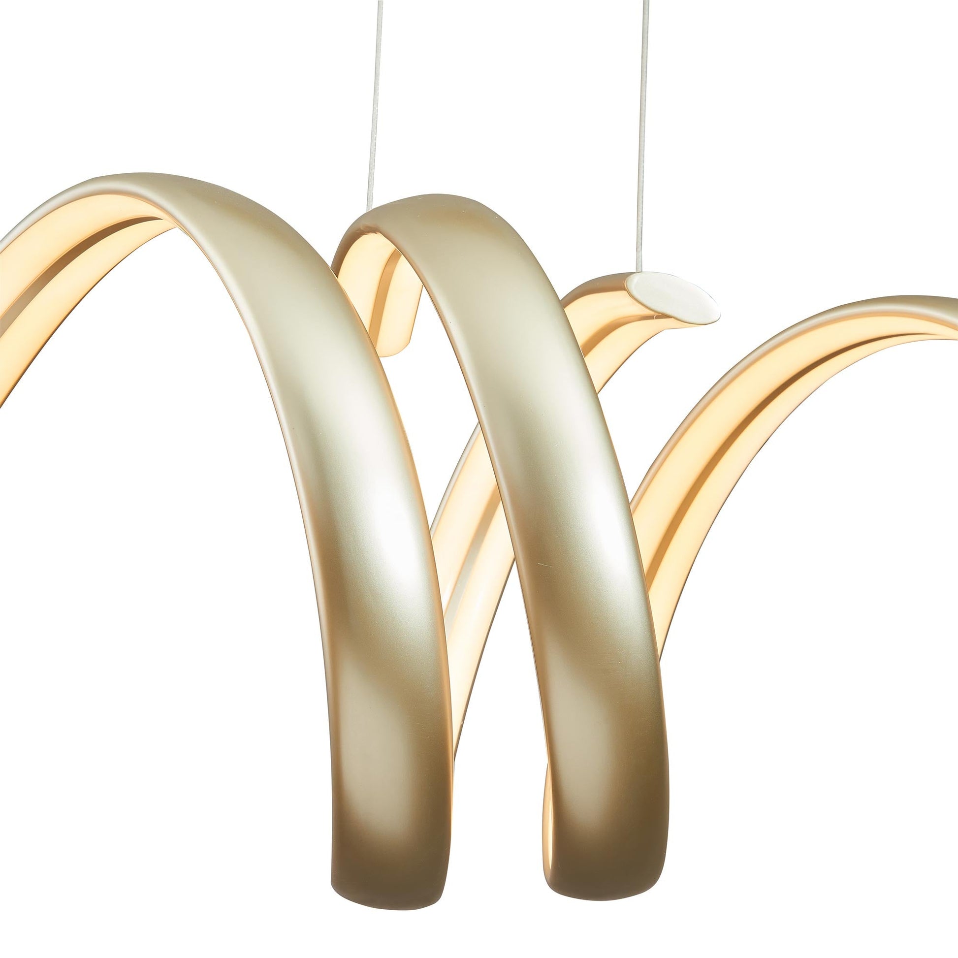 Sling Linear LED Pendant Light in Detail.