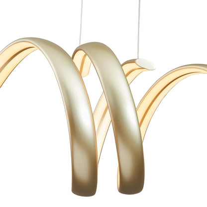 Sling Linear LED Pendant Light in Detail.