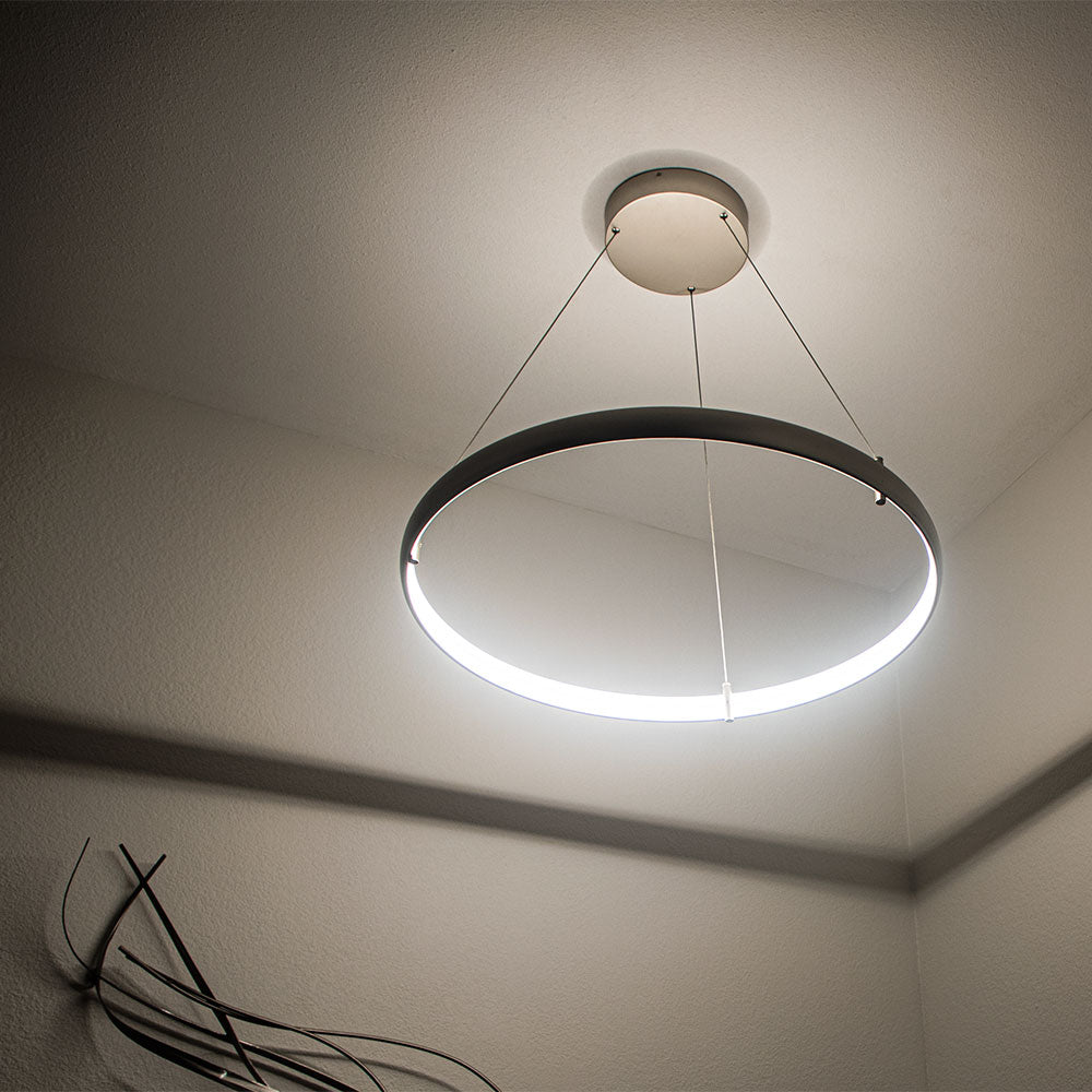 Sling Ring LED Pendant Light in Detail.
