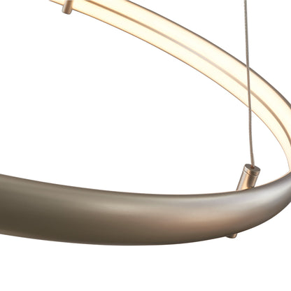 Sling Ring LED Pendant Light in Detail.