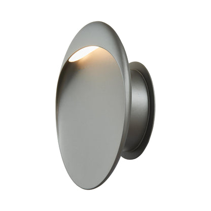 Sol Outdoor LED Wall Light in Silica.