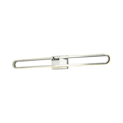 Speedway LED Bath Vanity Light in Chrome (40-Inch).