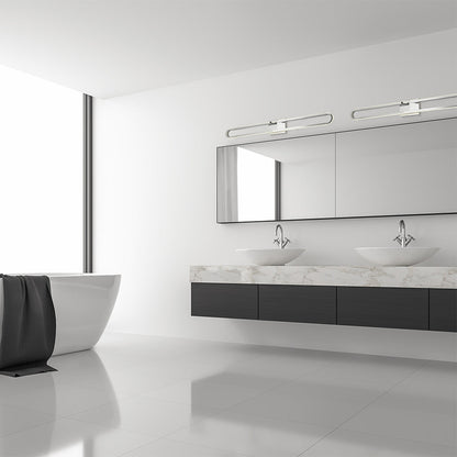 Speedway LED Bath Vanity Light in bathroom.