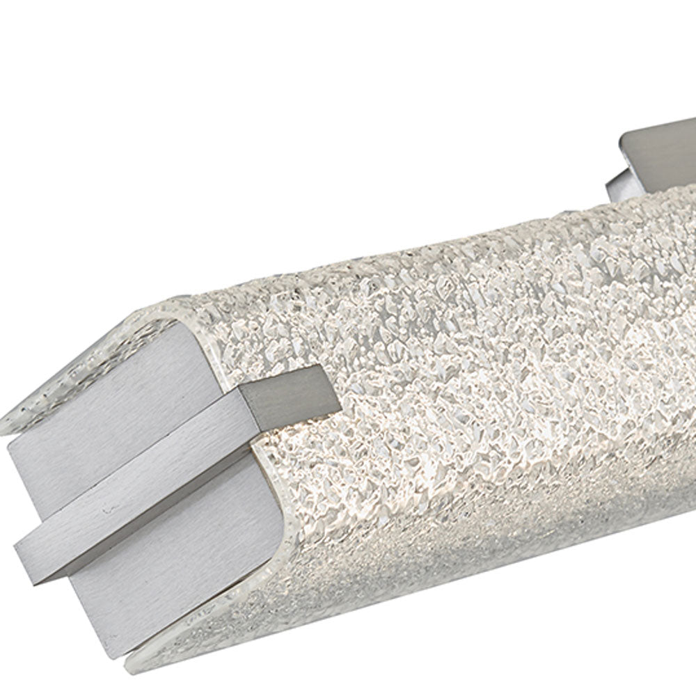 Squire Square LED Bath Vanity Light in Detail.
