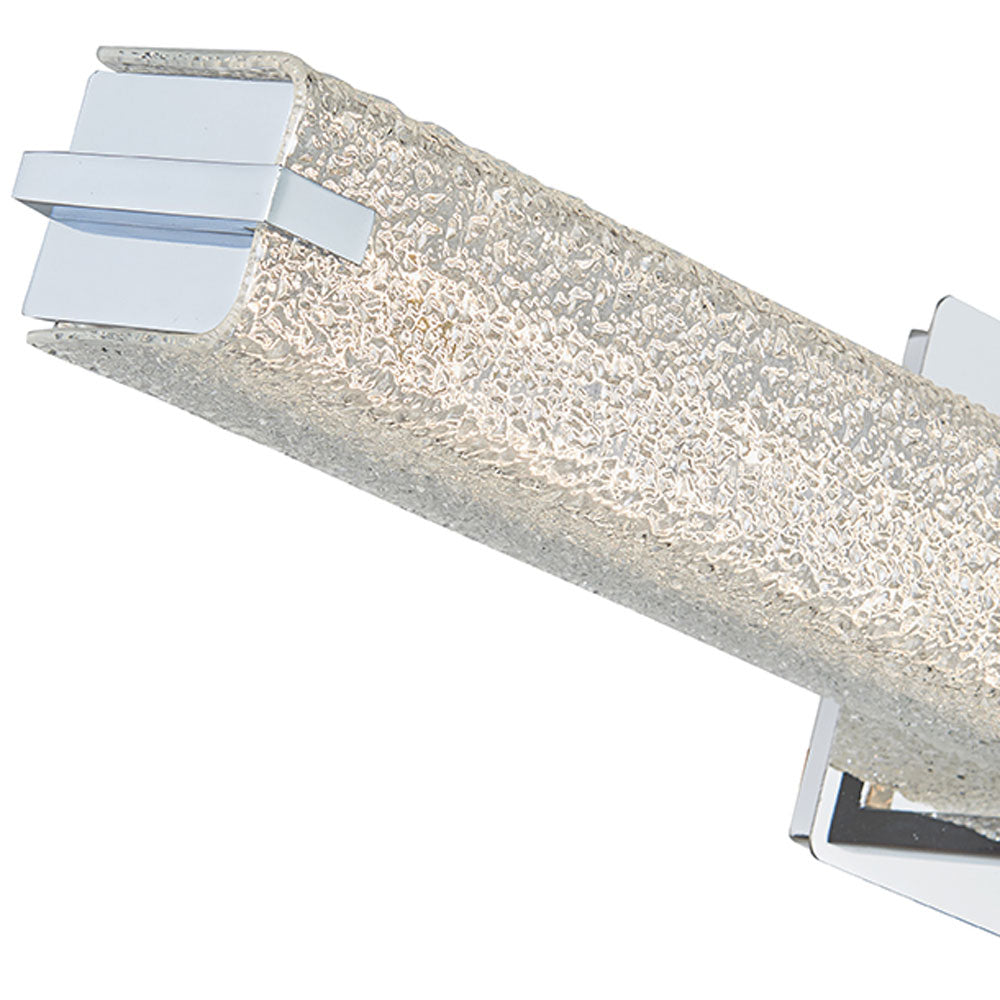 Squire Square LED Bath Vanity Light in Detail.