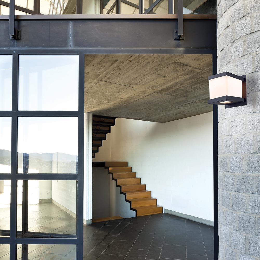 Step Outdoor LED Wall Light in Outside Area.