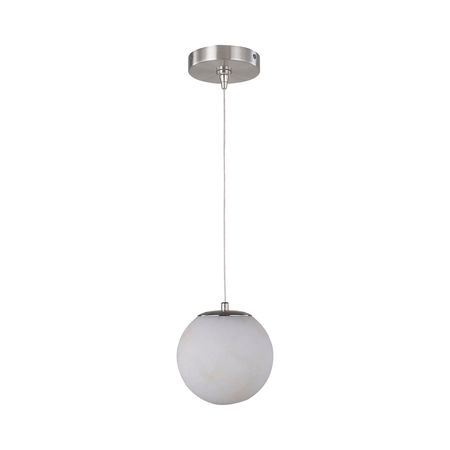 Stone Orb LED Pendant Light in Detail.
