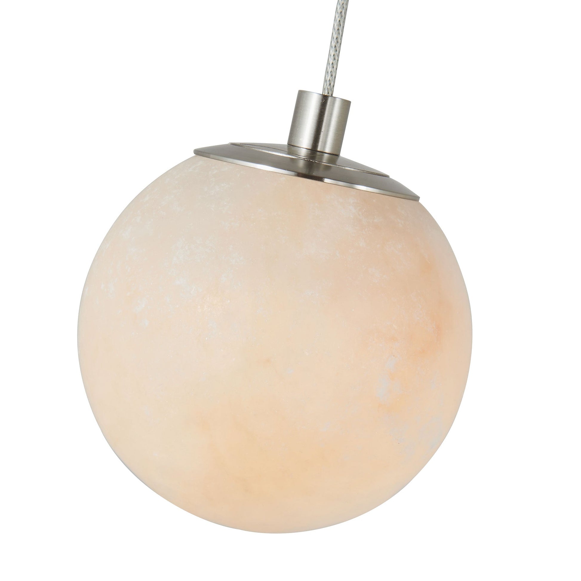 Stone Orb LED Pendant Light in Detail.