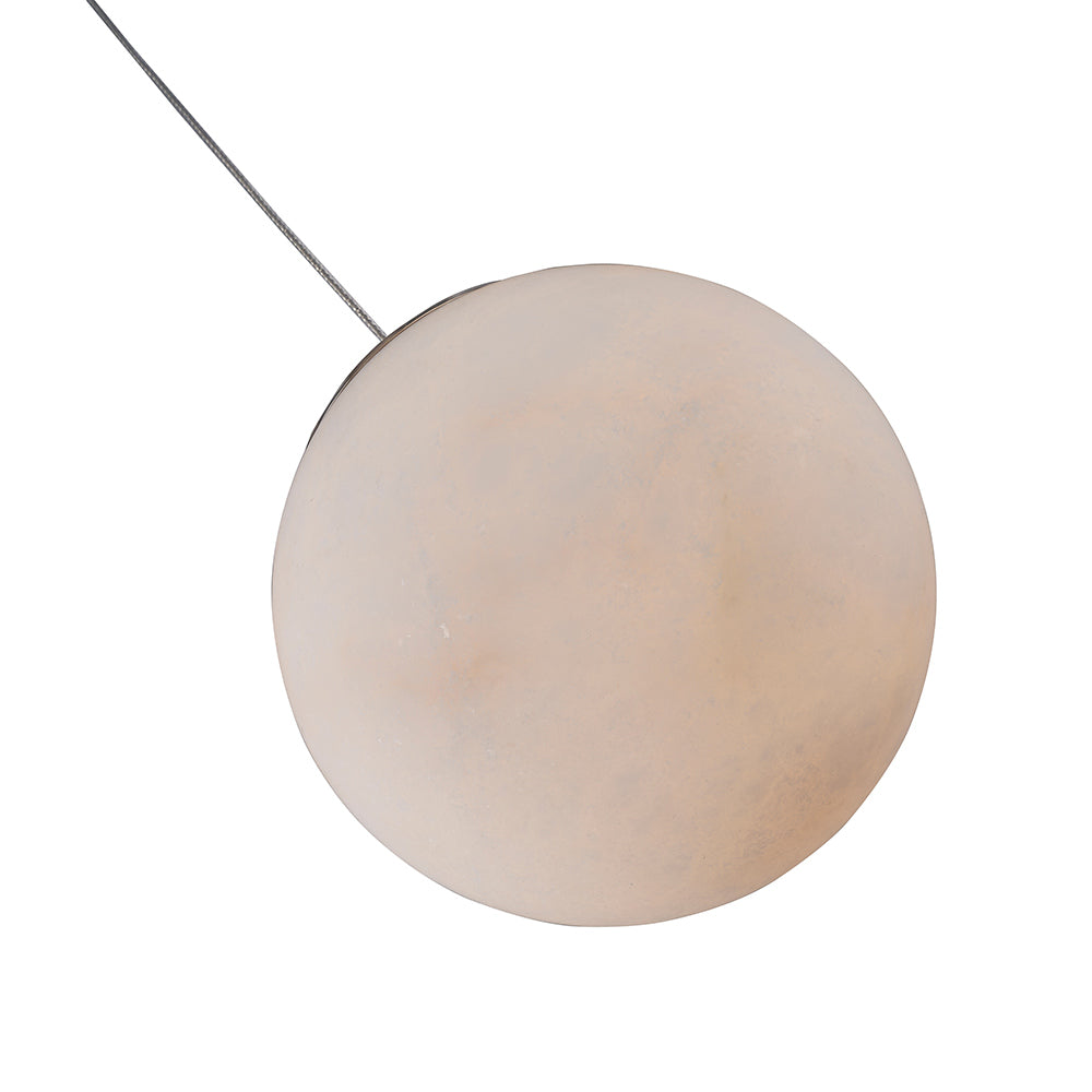 Stone Orb LED Pendant Light in Detail.