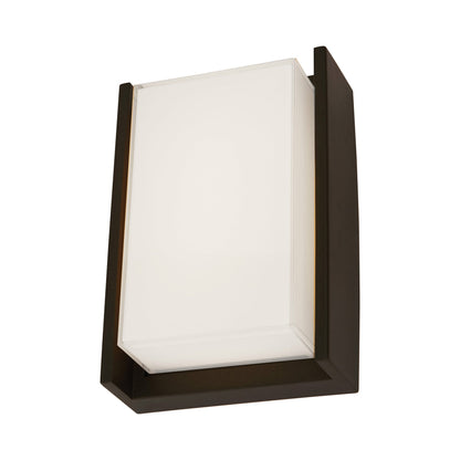 Titon Outdoor LED Wall Light in Matte Black (10-Inch).