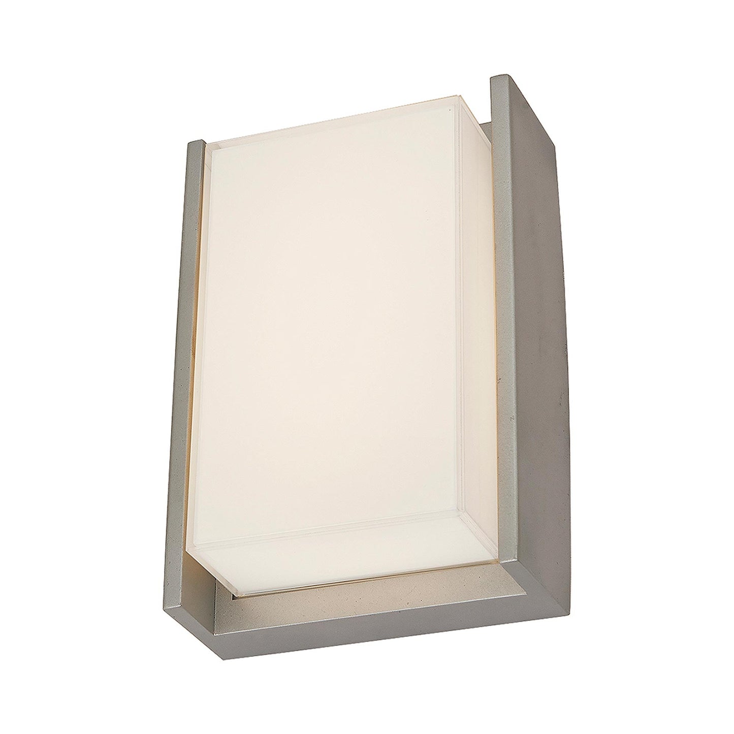 Titon Outdoor LED Wall Light in Silica (10-Inch).