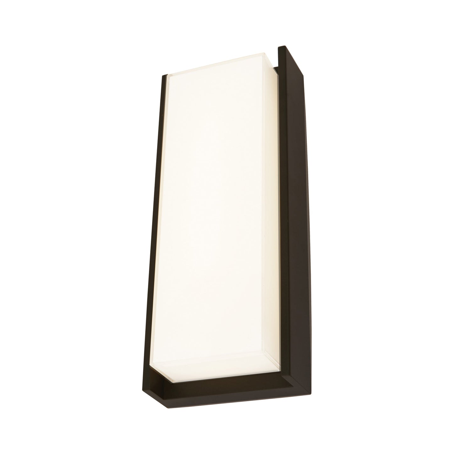 Titon Outdoor LED Wall Light in Matte Black (17-Inch).