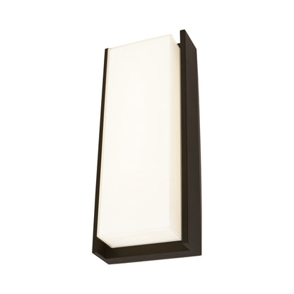 Titon Outdoor LED Wall Light in Matte Black (17-Inch).