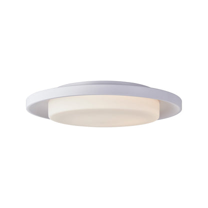 Toto LED Flush Mount Ceiling Light in Matte White (16.5-Inch).