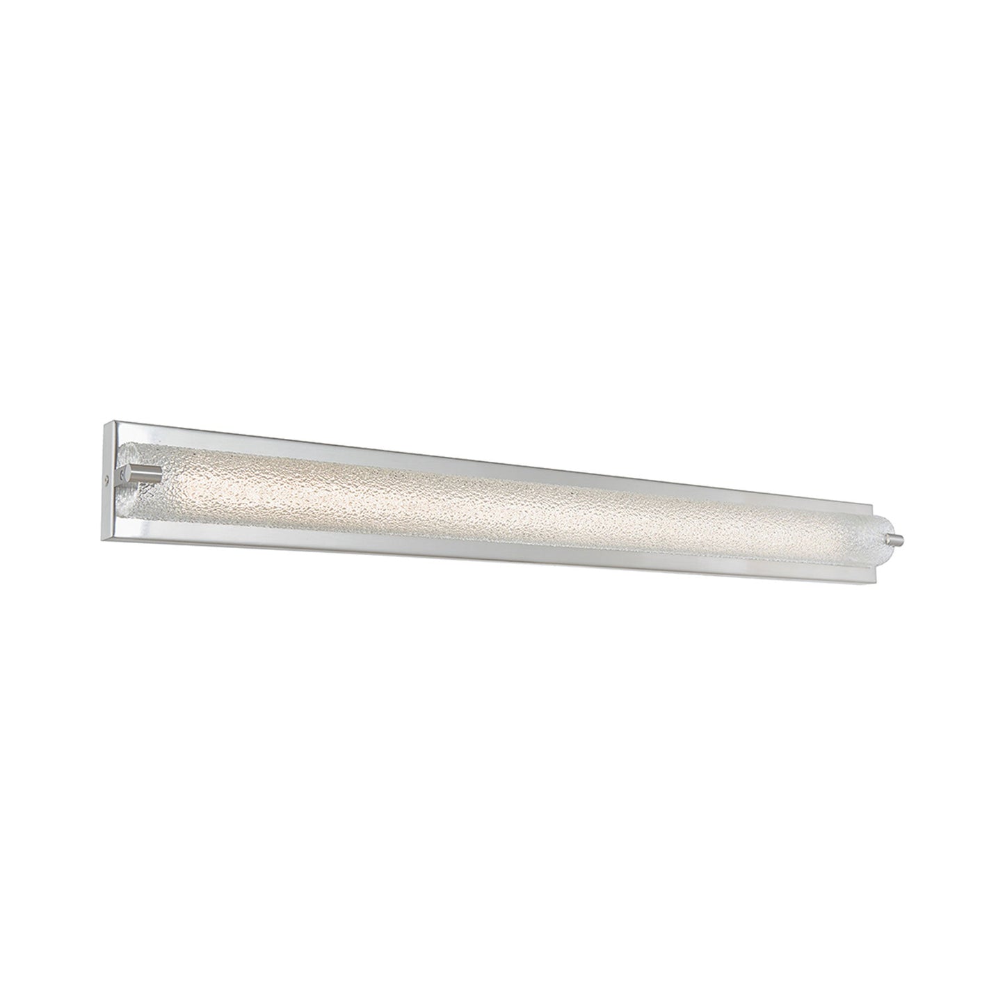 Veil LED Bath Vanity Light in Brushed Nickel (40.2-Inch).