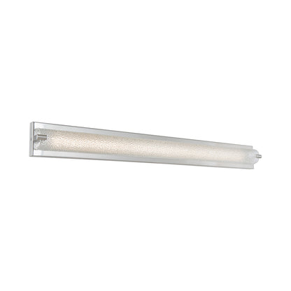 Veil LED Bath Vanity Light in Brushed Nickel (40.2-Inch).