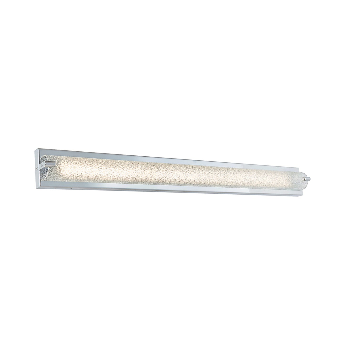 Veil LED Bath Vanity Light in Chrome (40.2-Inch).