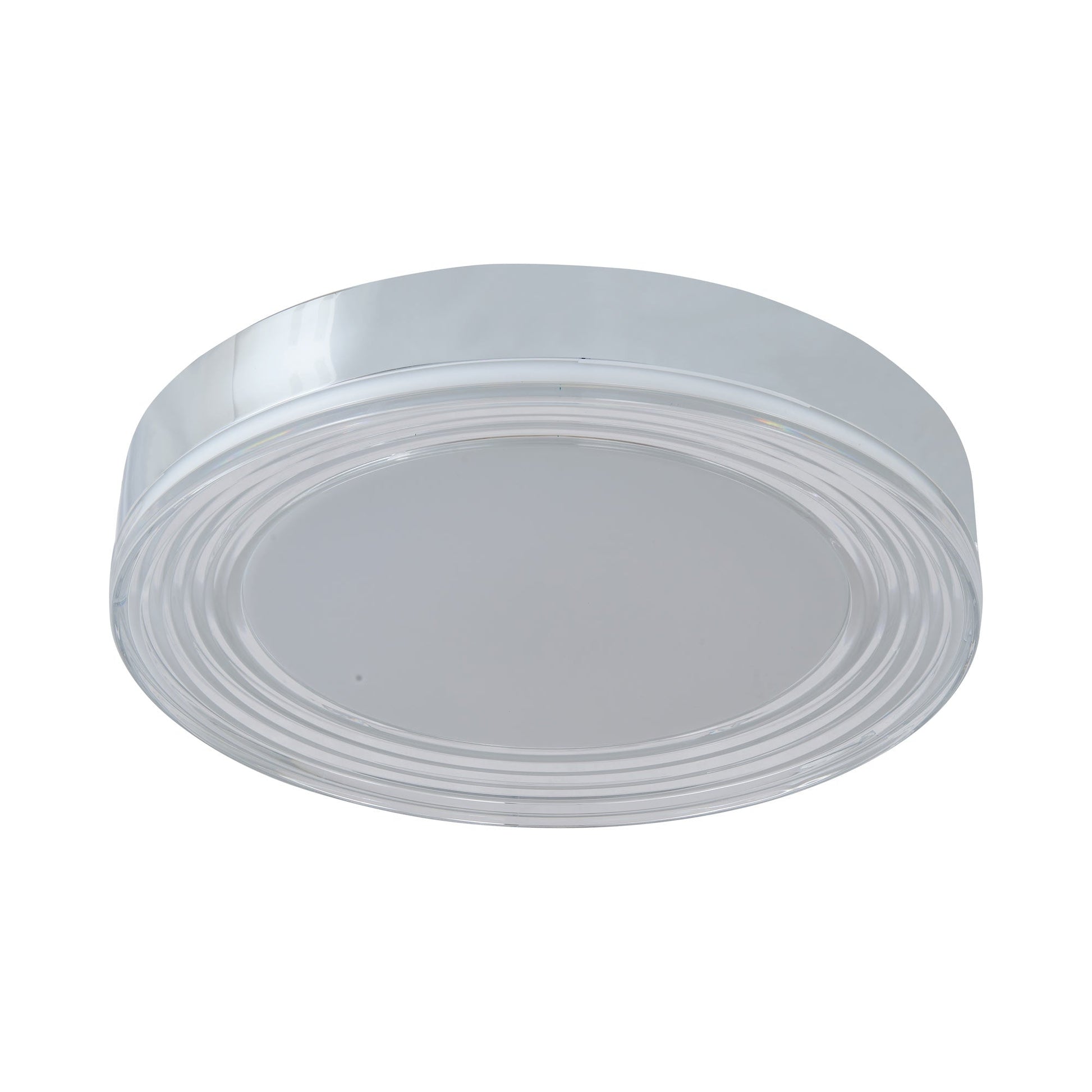 Waves LED Flush Mount Ceiling Light in Detail.