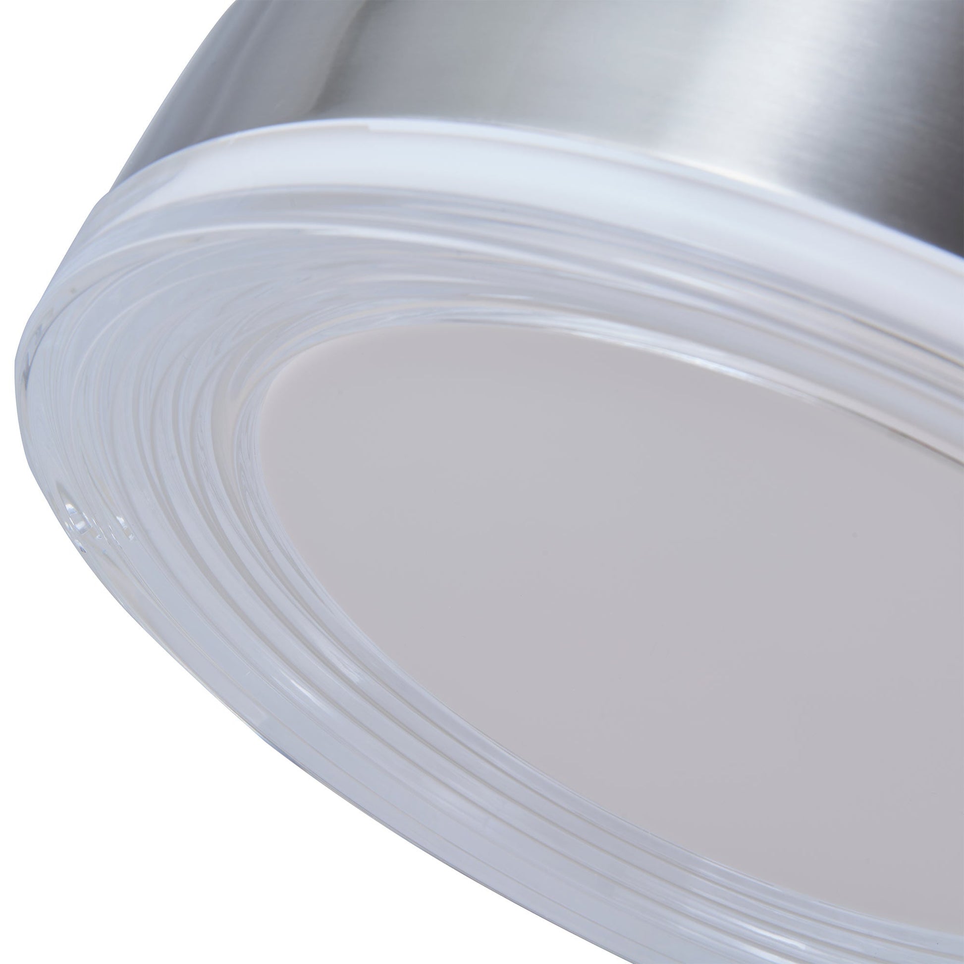Waves LED Flush Mount Ceiling Light in Detail.