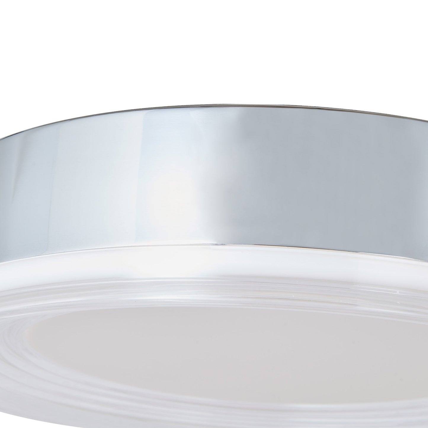 Waves LED Flush Mount Ceiling Light in Detail.