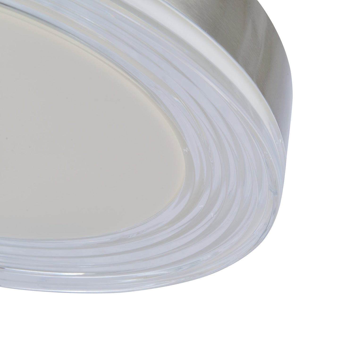 Waves LED Flush Mount Ceiling Light in Detail.
