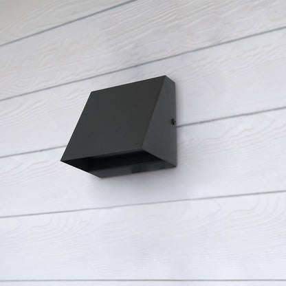 Wedge Outdoor LED Wall Light in Detail.