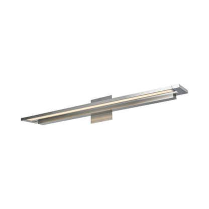 Whirl LED Bath Vanity Light in Brushed Nickel (30.3-Inch).