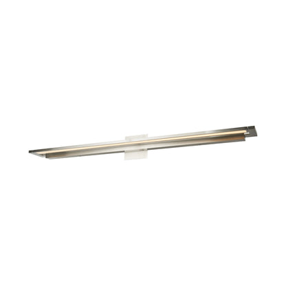 Whirl LED Bath Vanity Light in Brushed Nickel (40-Inch).