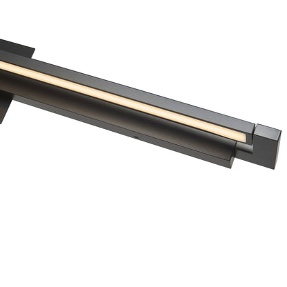 Whirl LED Bath Vanity Light in Detail.