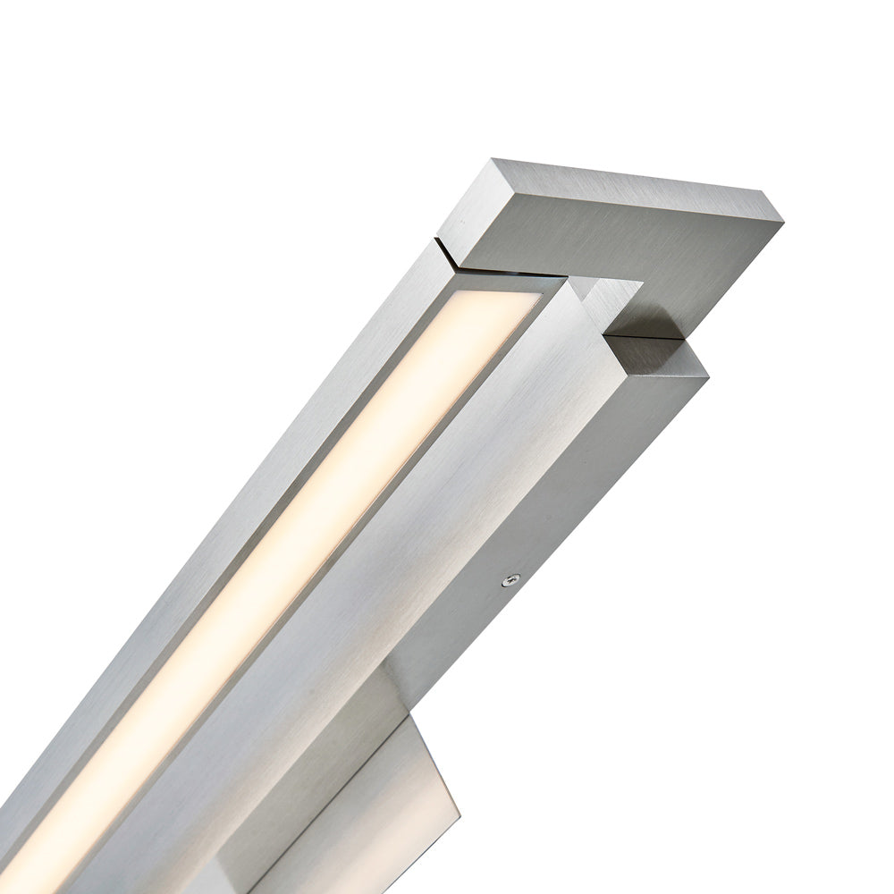 Whirl LED Bath Vanity Light in Detail.