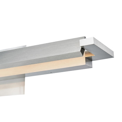Whirl LED Bath Vanity Light in Detail.