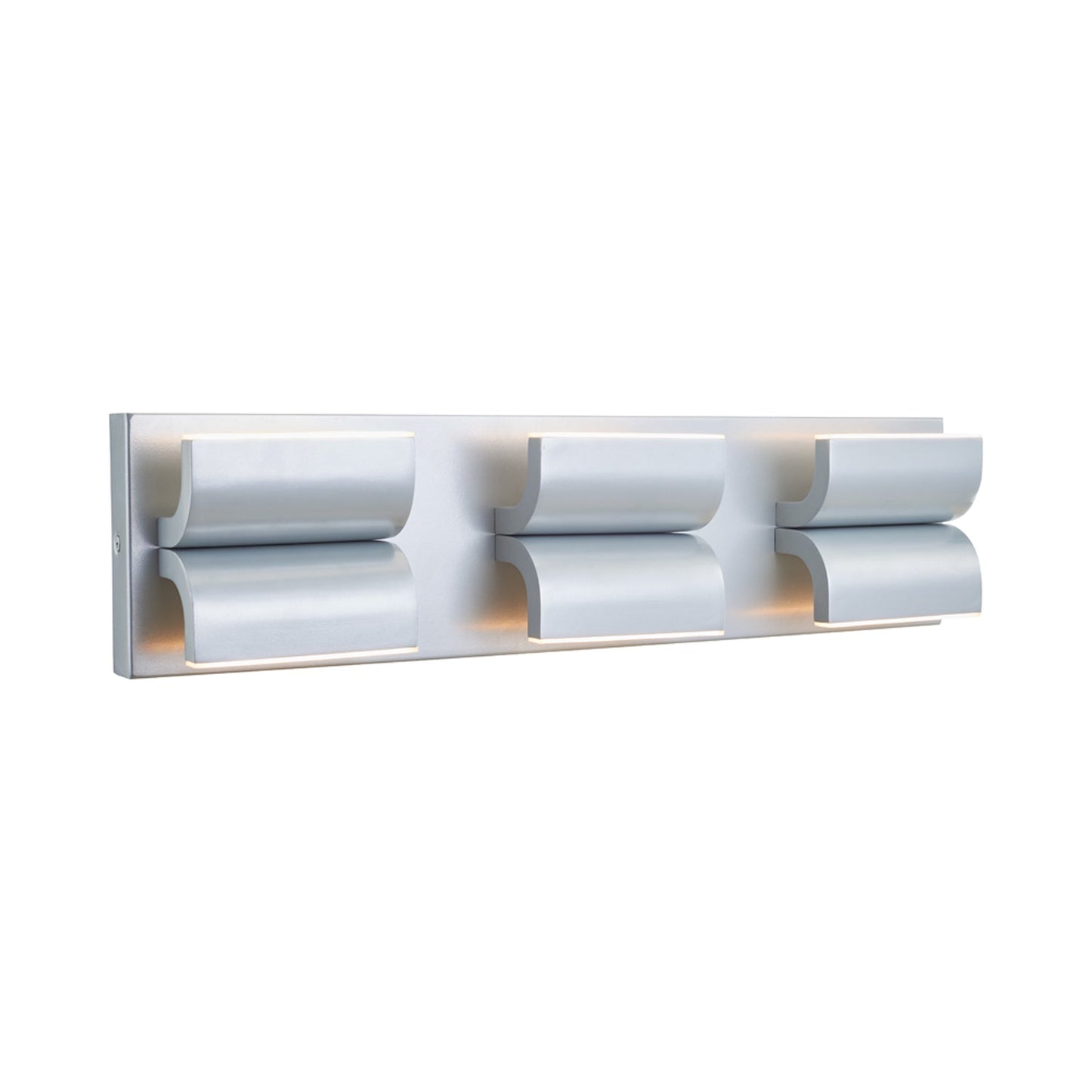 Willow Outdoor LED Wall Light in Silica (6-Light).