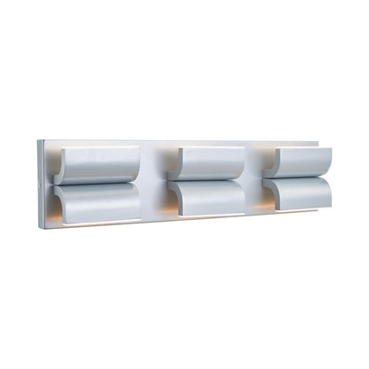 Willow Outdoor LED Wall Light in Silica (6-Light).