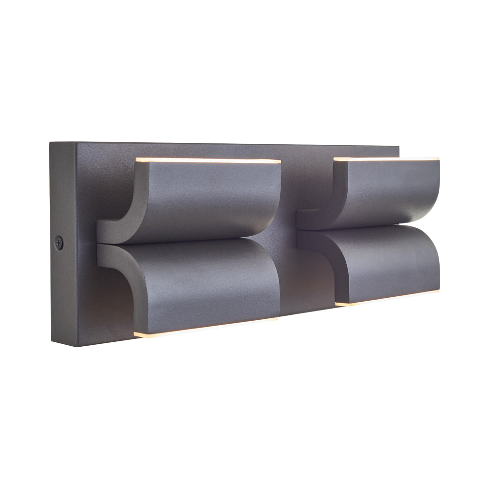 Willow Outdoor LED Wall Light in Detail.