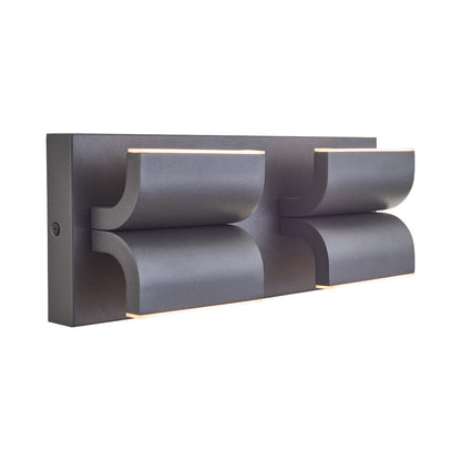 Willow Outdoor LED Wall Light in Detail.
