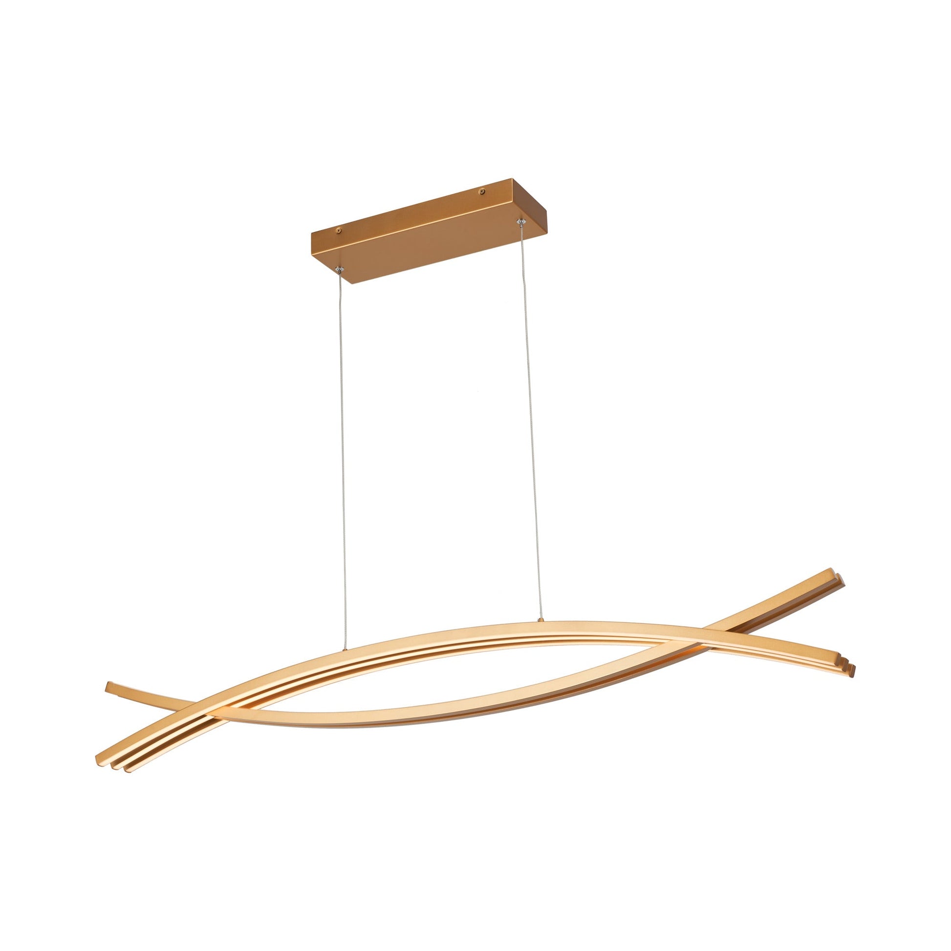 Wishbone LED Pendant Light in Detail.