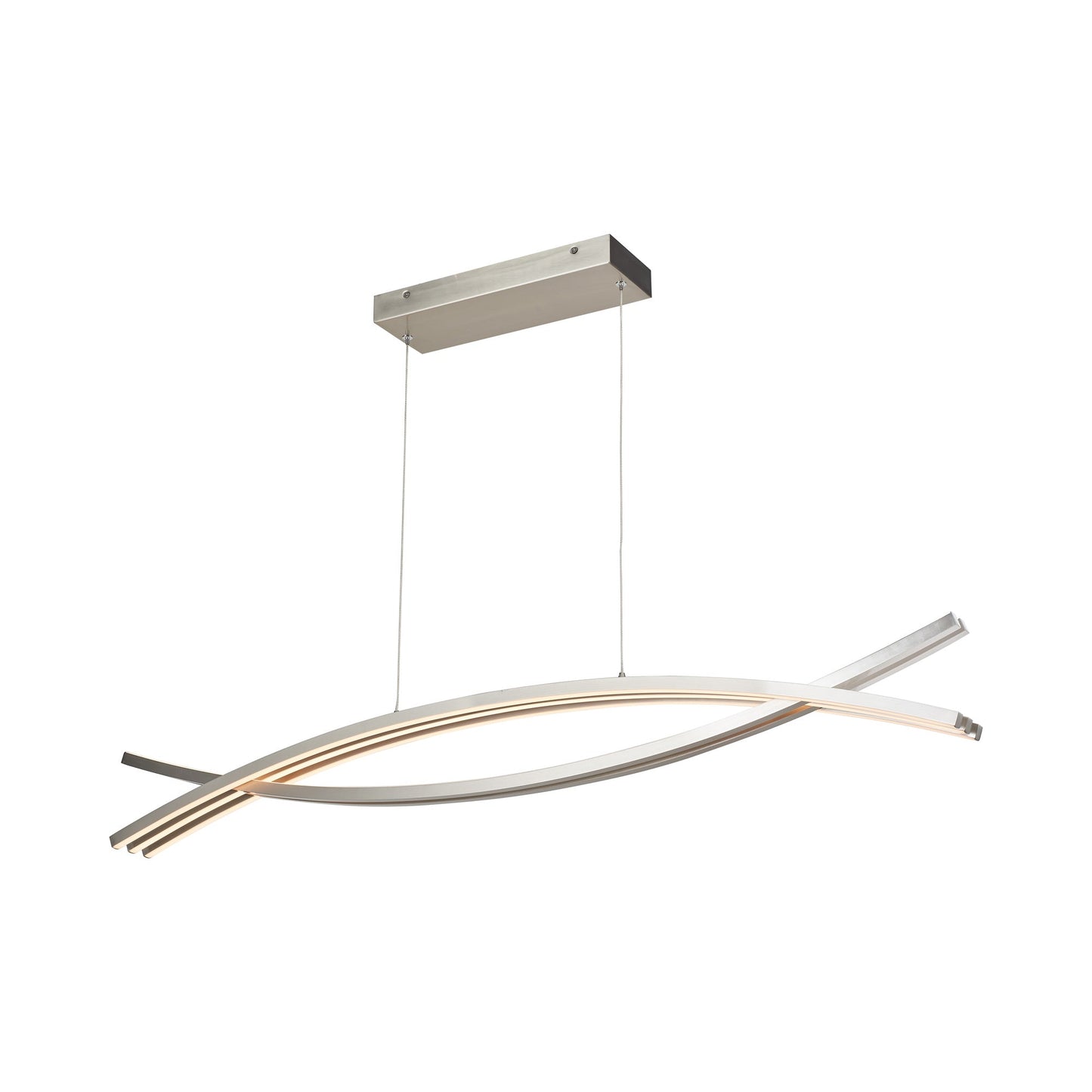 Wishbone LED Pendant Light in Detail.