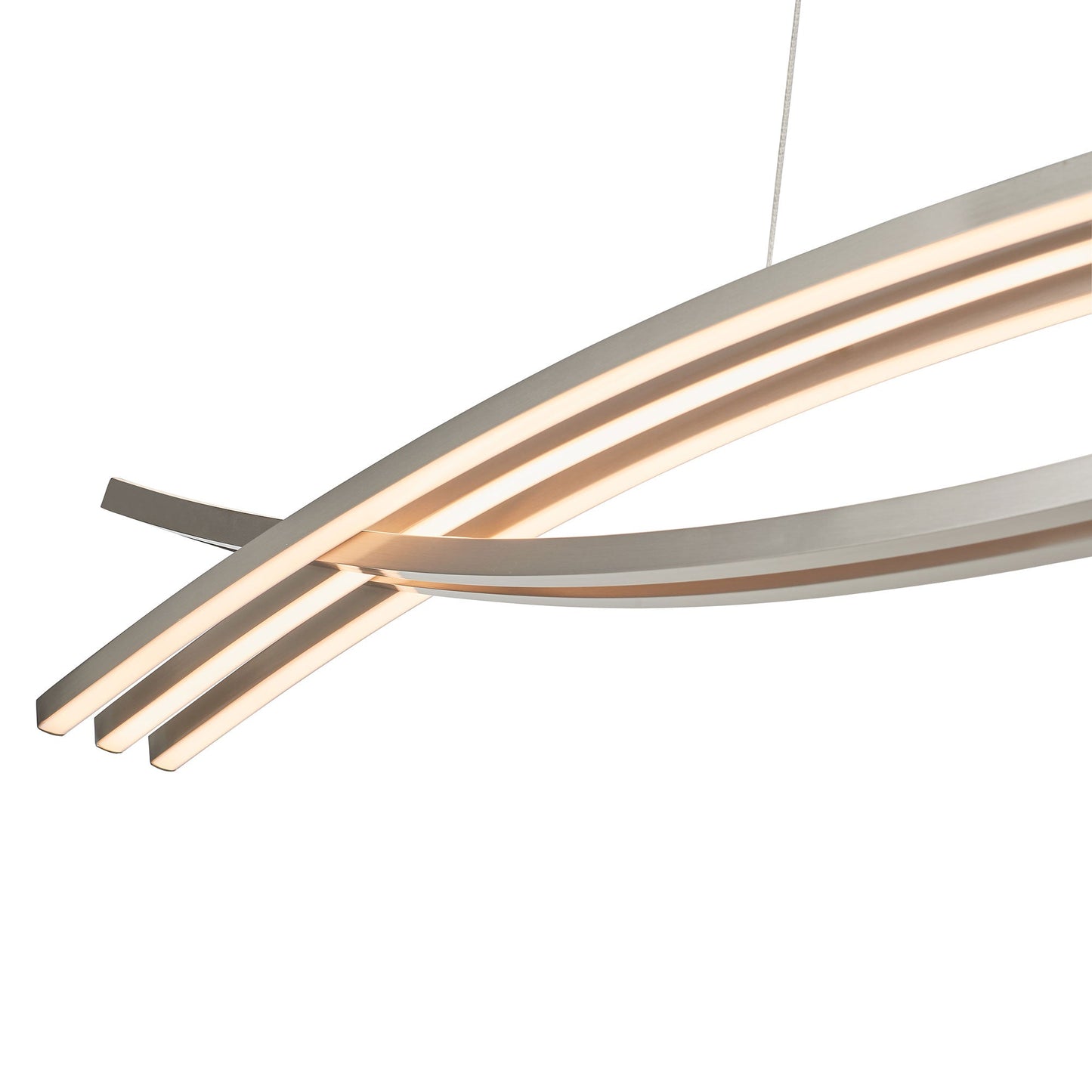 Wishbone LED Pendant Light in Detail.