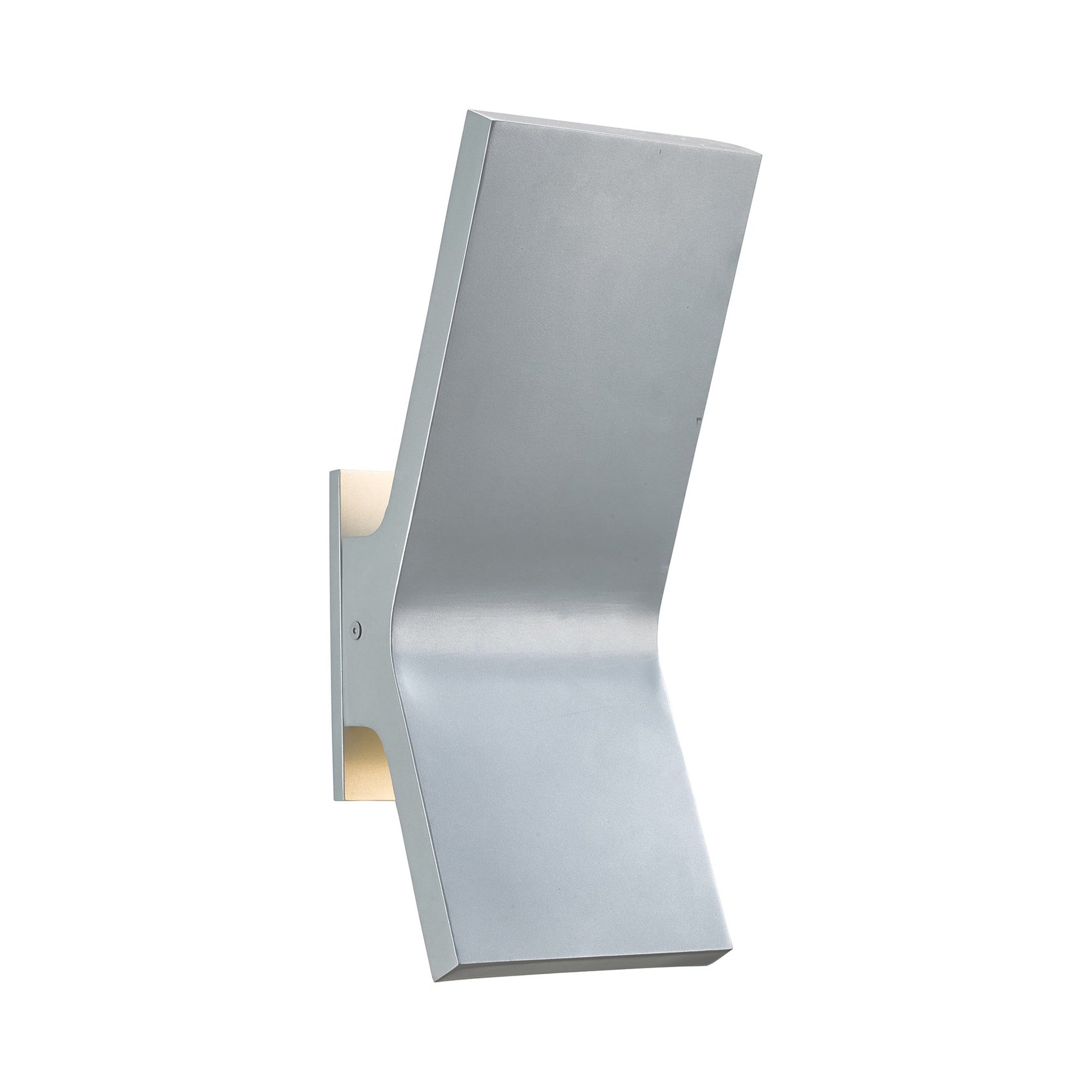 Yoga Angled Outdoor LED Wall Light in Detail.