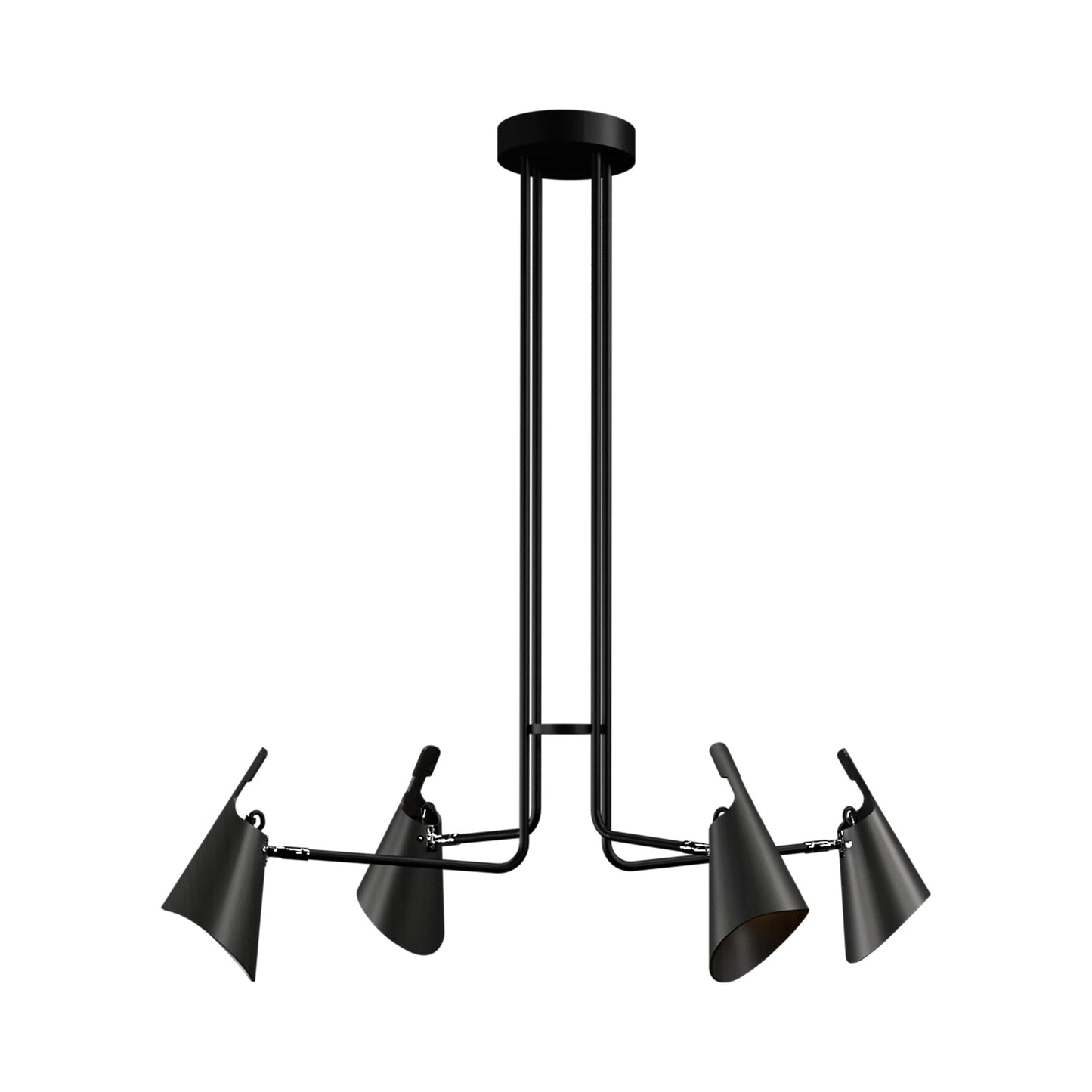 Balance Chandelier in Charcoal.
